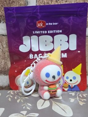 JIBBI Limited Edition Bag Charm — Pink, Yellow, White ' SPICY #2